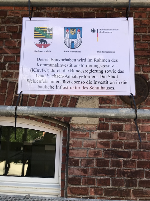 BV Baustellenschild 1