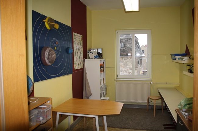 Labor- Hier könnt ihr Experimente machen.